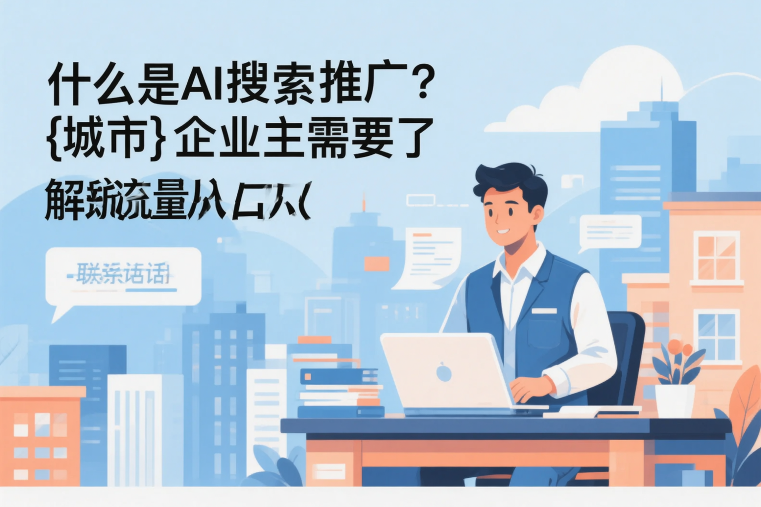 什么是AI搜索推广?张掖企业主需要了解的新流量入口