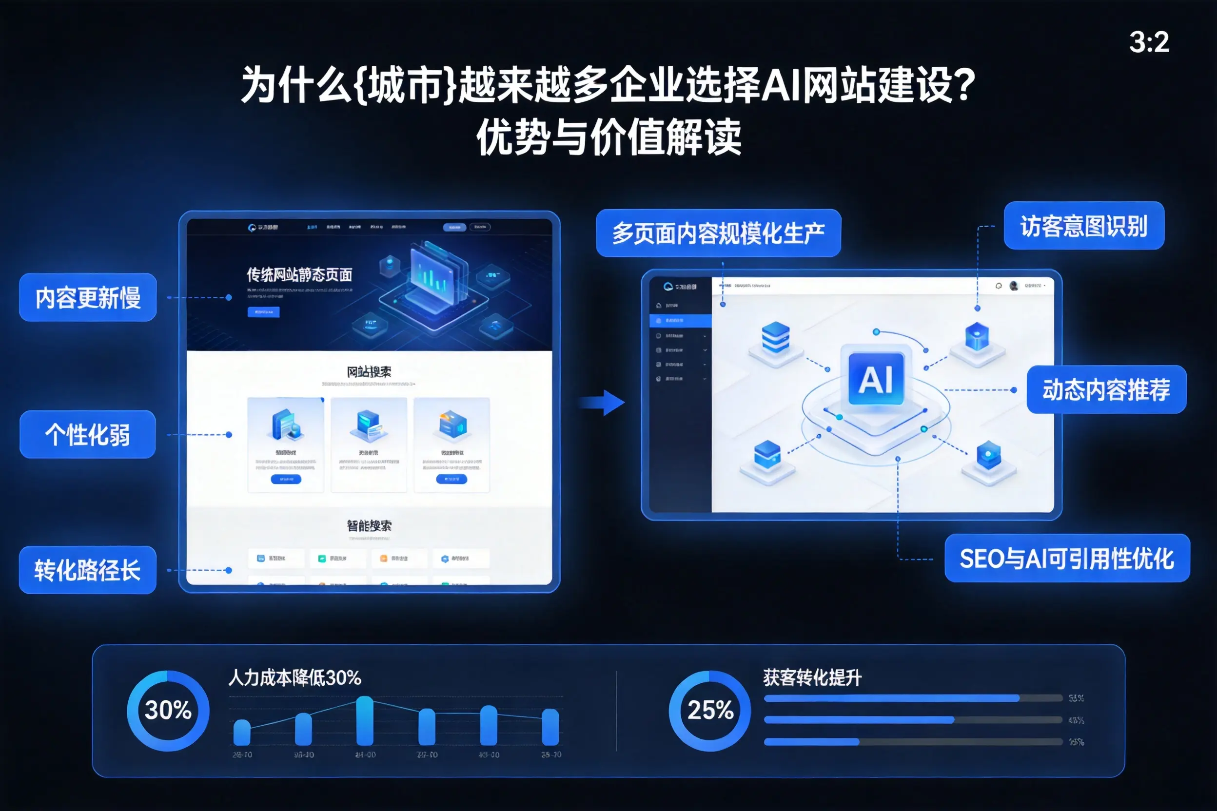 为什么张掖越来越多企业选择AI网站建设?优势与价值解读