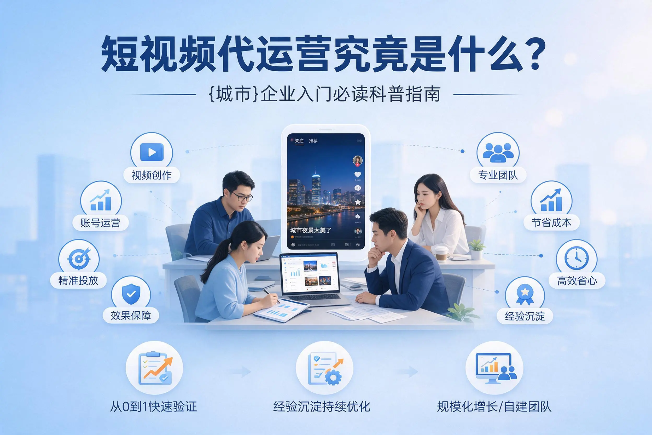 短视频代运营究竟是什么?张掖企业入门必读科普指南