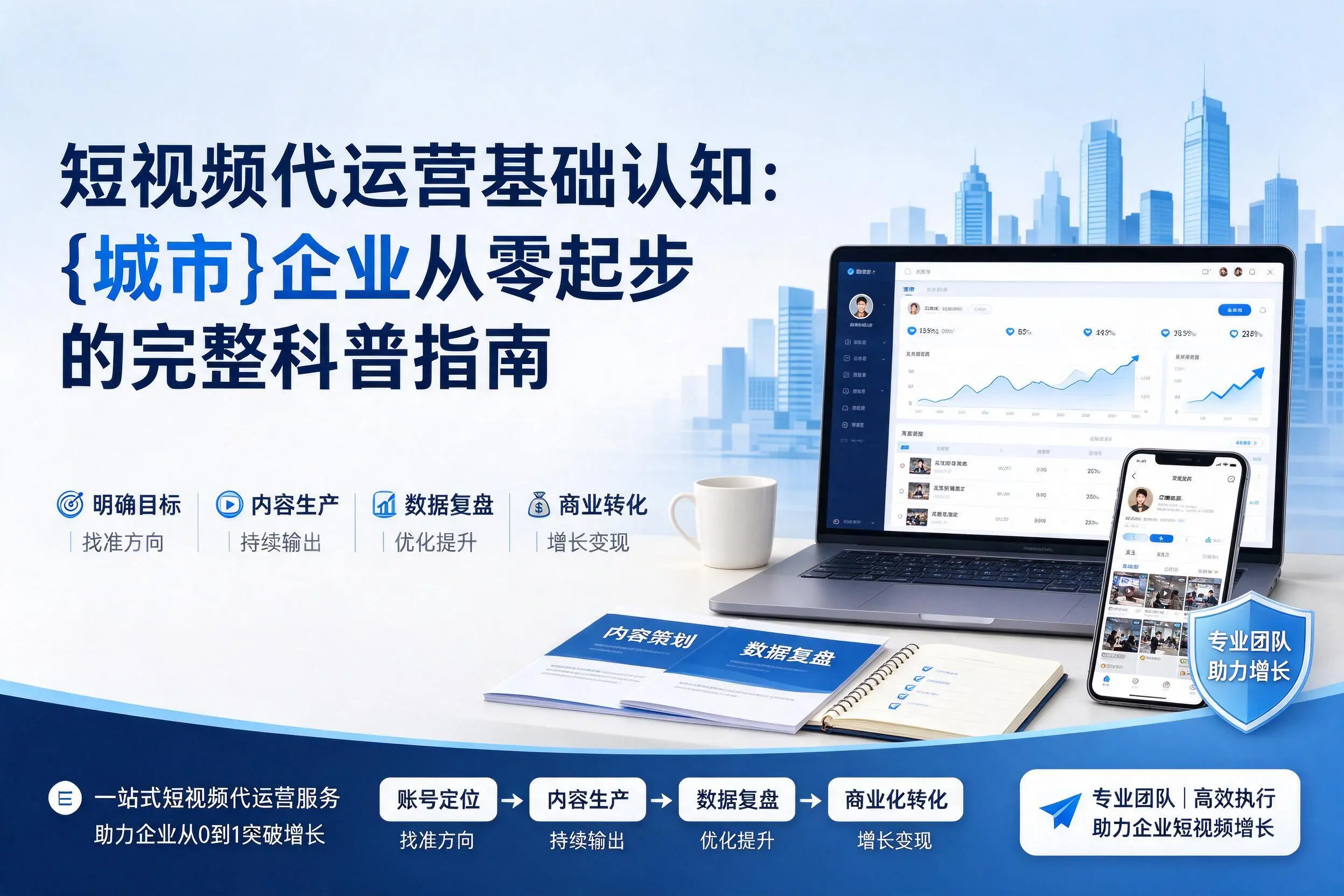 短视频代运营基础认知:张掖企业从零起步的完整科普指南
