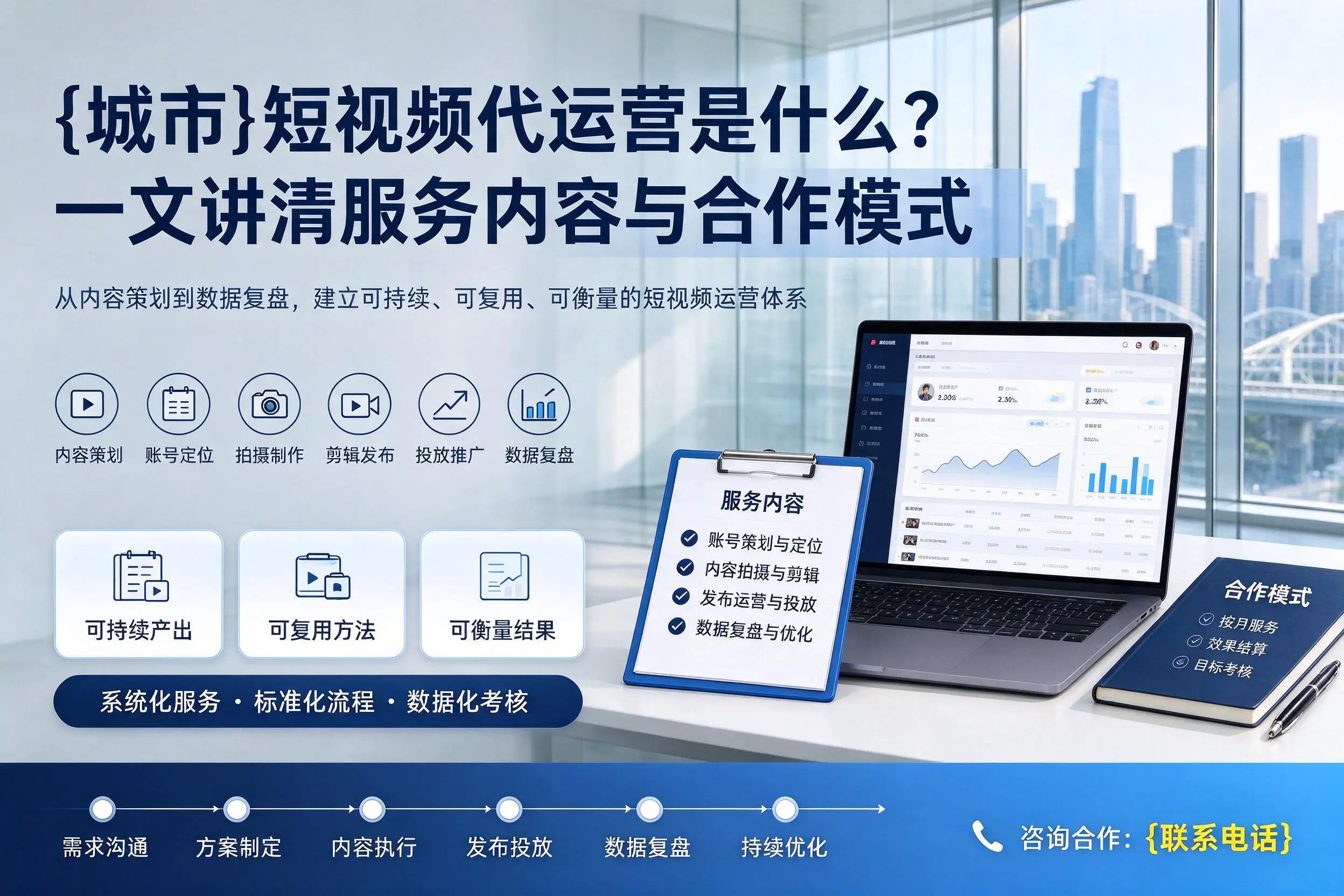 张掖短视频代运营是什么?一文讲清服务内容与合作模式