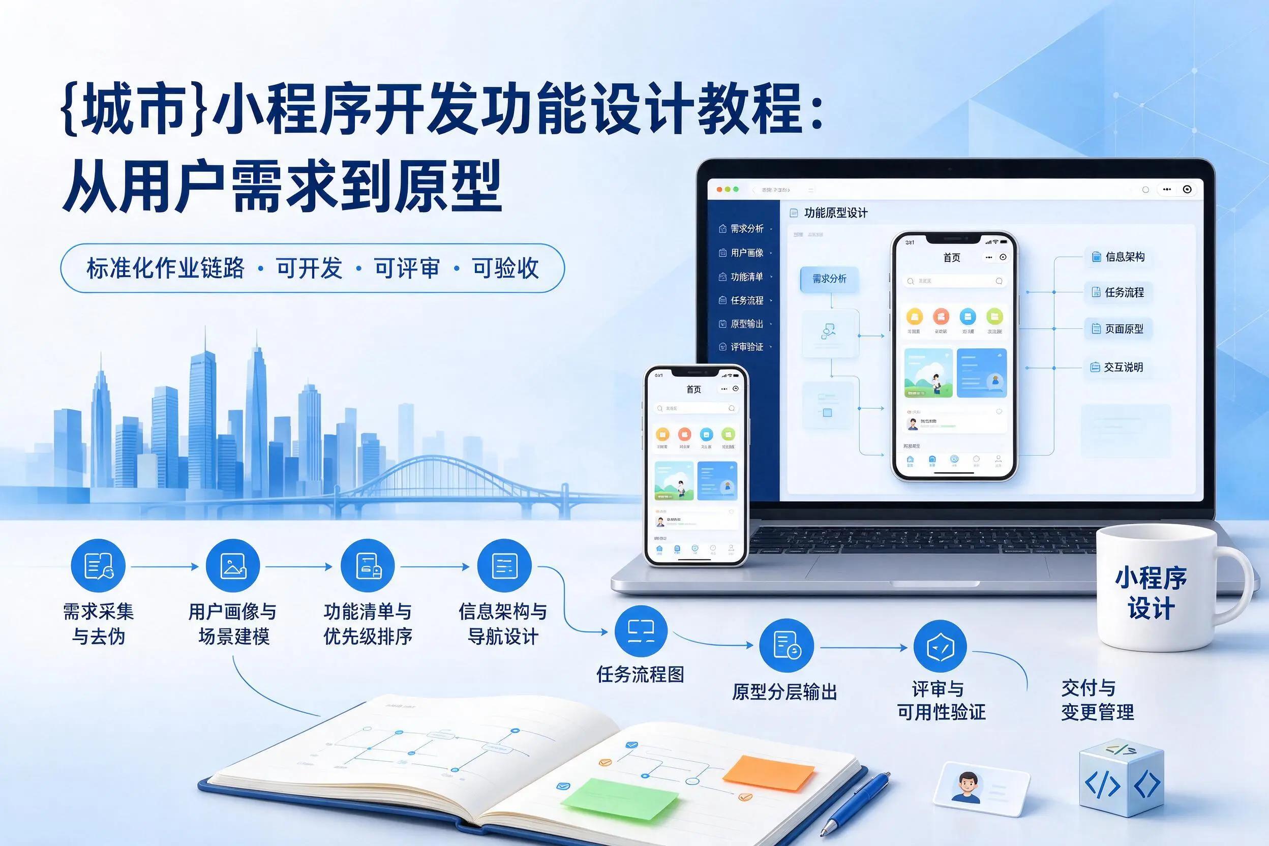 张掖小程序开发功能设计教程:从用户需求到原型